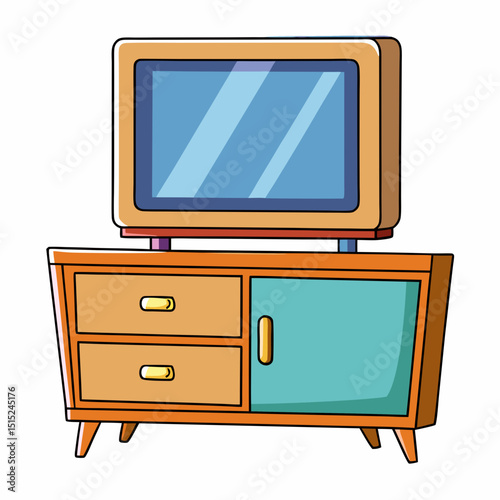 old tv set