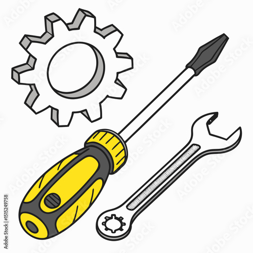 tools icon set