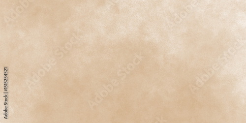 Abstract Beige background with rustic rough brown grunge texture overlay with subtle smooth distressed powder explosion, abstract painted watercolor design on old paper texture for brown background.