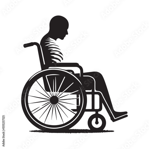 disabled man in wheelchair