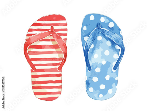 Shoe on white background
