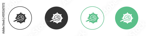 Customized icon logo vector set. Graphic design elements