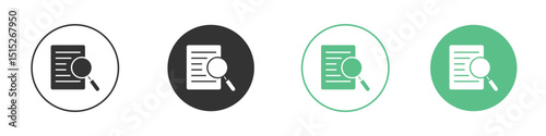Defining icon logo vector set. Graphic design elements