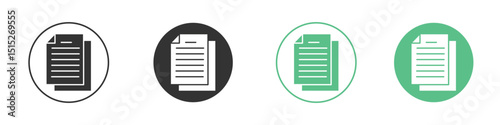Duplicate icon logo vector set. Graphic design elements
