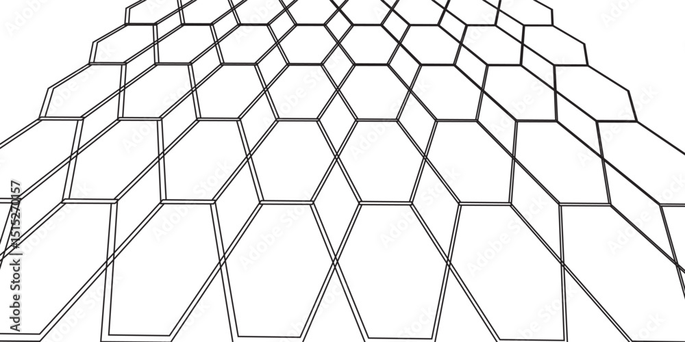 The graphic design element and abstract geometric background with isometric vector blocks for banner template or header