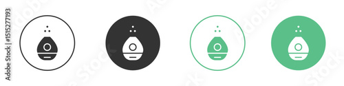 Humidifier logo vector set. Graphic design elements