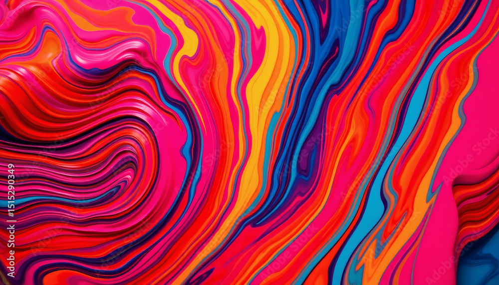 Vibrant Swirling Abstract Art Colorful Liquid Paint Texture Background Vibrant Swirling Abstract Art Colorful Liquid Paint Texture Background