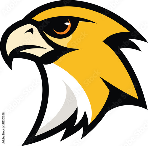 falcon icon clipart vector on transparent background
