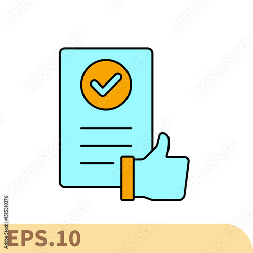 validation icons  symbol vector elements for infographic web
