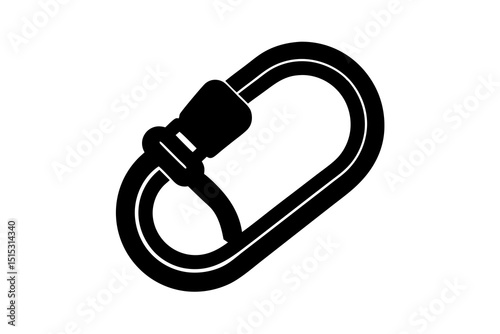 Strong durable climbing carabiner safety gear