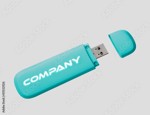 Usb pendrive mocup.eps