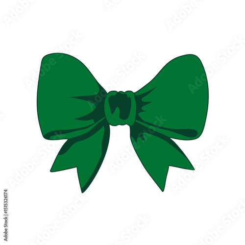 ST Patrick day irish green bow