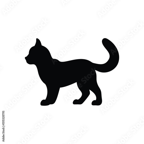 black cat silhouette