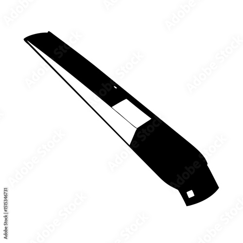Vector of a utility knife illustration hand tools icon set


