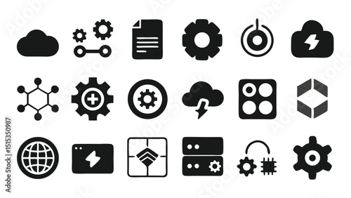 set of vector icons