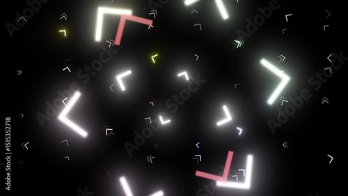 High Energy Looping Arrows Visual