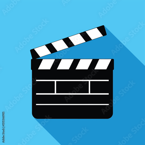 vector icons for cinema, Director's Chair , theatrical roles, video tape, cinema shattered spotlight, Theater Ticket
