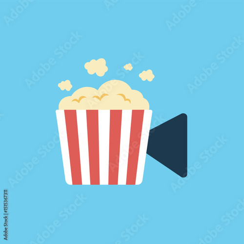 vector icons for cinema, Director's Chair , theatrical roles, video tape, cinema shattered spotlight, Theater Ticket
