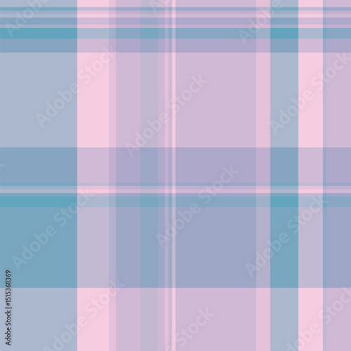 Quilted pattern check plaid, service fabric seamless tartan. Diwali background texture textile vector in light and pastel colors.
