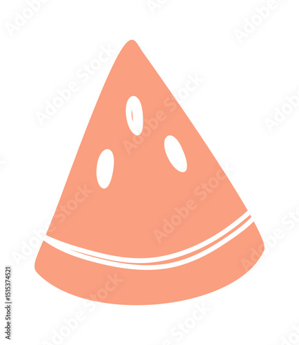 Watermelon boho juicy fruit piece