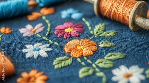Learn basic embroidery stitches.  This visual guide is perfect for beginners.
 
