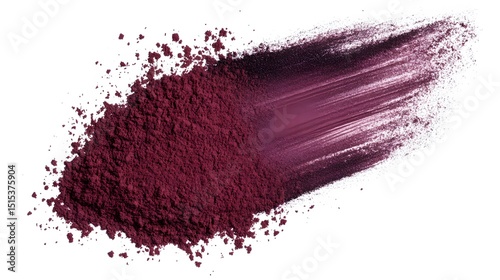 Deep Plum Makeup Powder Swatch Texture Background