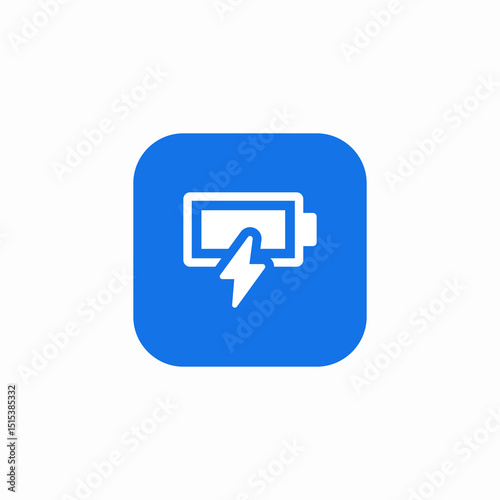 battery charge icon sign vector