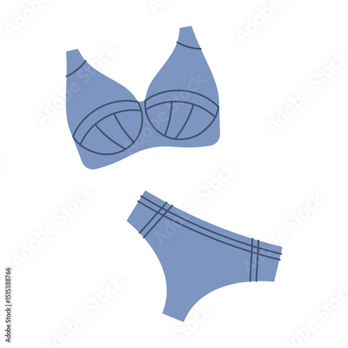 Summer clothes and accessories for beach and casual wear