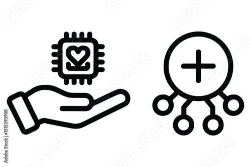 Artificial Intelligence and Machine Learning Heart in Chip and Network Expansion