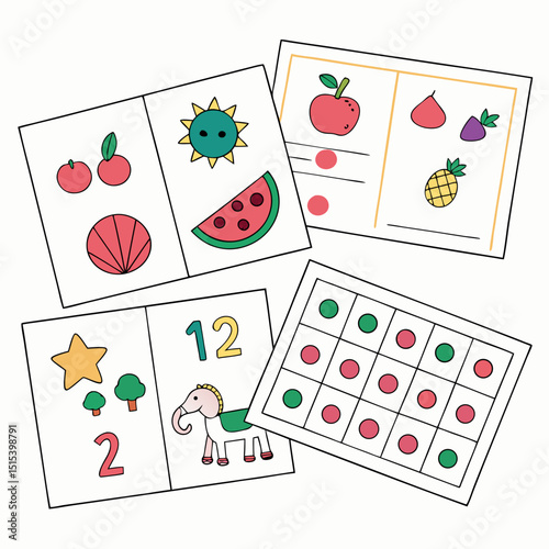 Educational Infographic Templates for Kids – Fun and Simple Colors