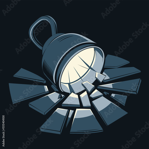 vector icons for cinema, Director's Chair , theatrical roles, video tape, cinema shattered spotlight, Theater Ticket
