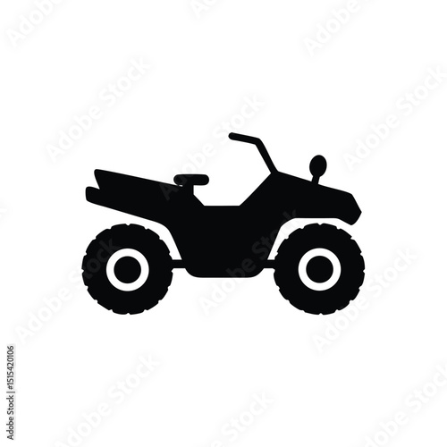 ATV silhouette (All-Terrain Vehicle)
