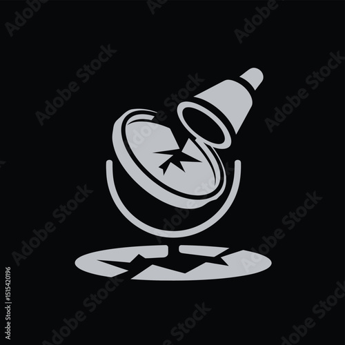 vector icons for cinema, Director's Chair , theatrical roles, video tape, cinema shattered spotlight, Theater Ticket
