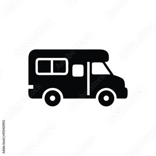 RV silhouette (Recreational Vehicle)
