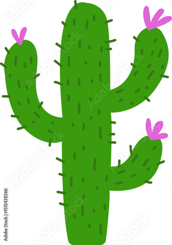 선인장Cactus, Cactus Illustration, Cactus Collections, Cute Cactus, Cactus Flower, Flower, Desert, Flower, Interior, Cactus Interior, Green