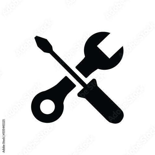  vector icons representing home fix and factory maintenance, gas and electricity maintenance                              
