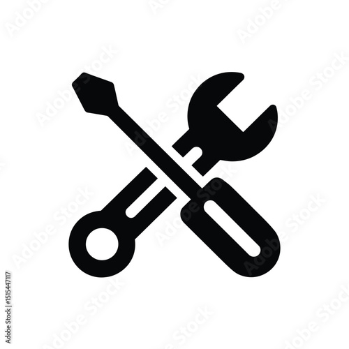  vector icons representing home fix and factory maintenance, gas and electricity maintenance                              
