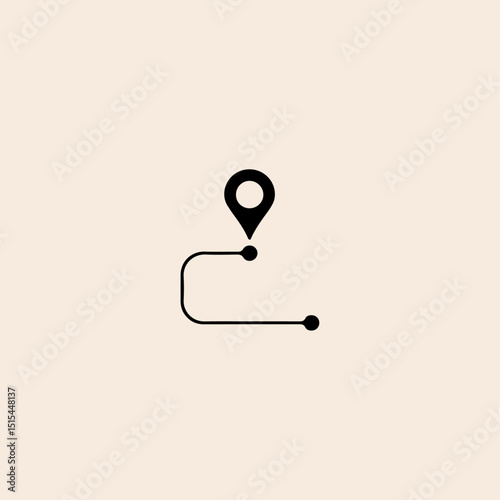 we moved icon flat vector design.