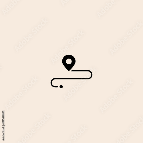 we moved icon flat vector design.