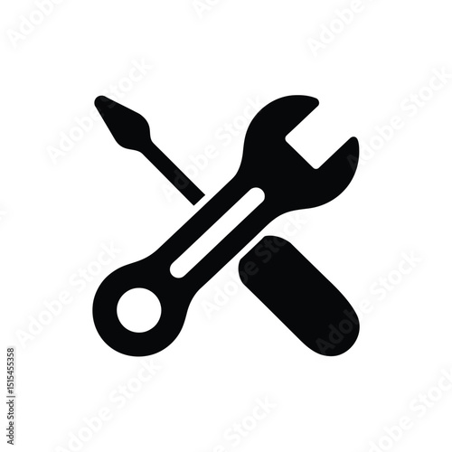  vector icons representing home fix and factory maintenance, gas and electricity maintenance                              
