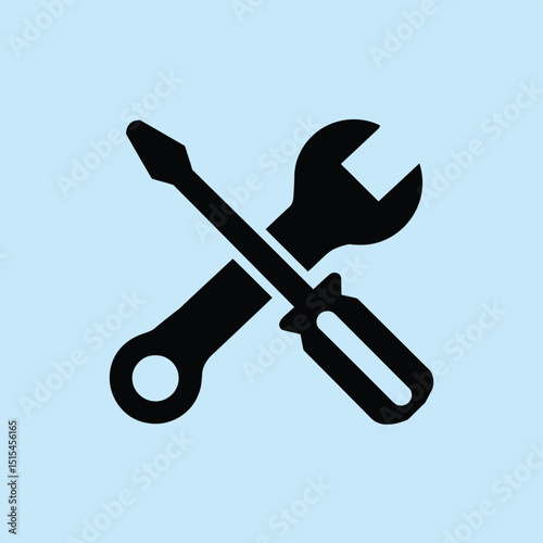 vector icons representing home fix and factory maintenance, gas and electricity maintenance                              
