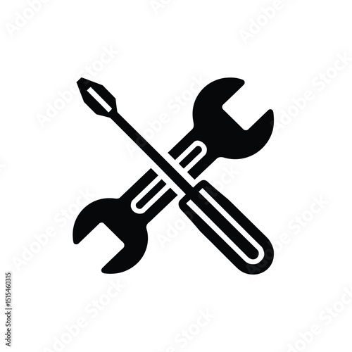  vector icons representing home fix and factory maintenance, gas and electricity maintenance                              
