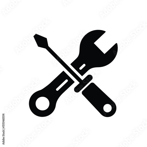  vector icons representing home fix and factory maintenance, gas and electricity maintenance                              

