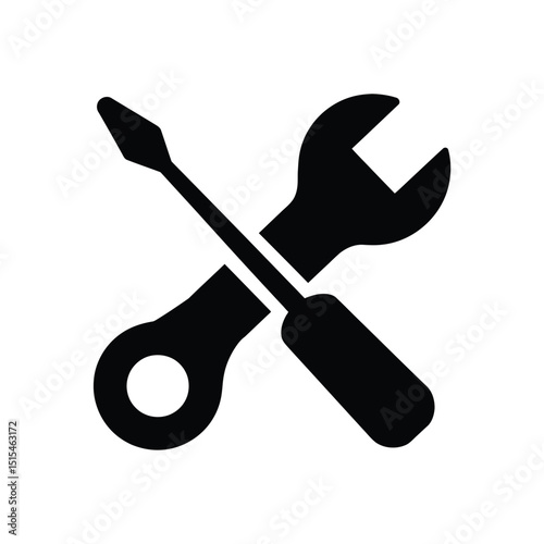  vector icons representing home fix and factory maintenance, gas and electricity maintenance                              
