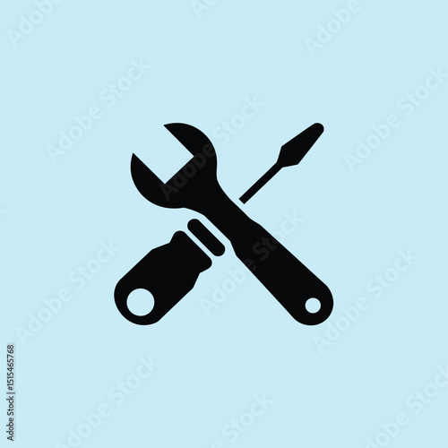  vector icons representing home fix and factory maintenance, gas and electricity maintenance                              
