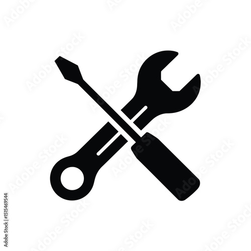  vector icons representing home fix and factory maintenance, gas and electricity maintenance                              

