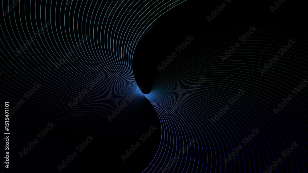 Rainbow colorful swirl line movement animation. colorful pattern wavy line motion background. Artistic geometric line with colorful gradient background. 4k animation. 