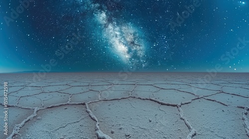 Starry Night over Salar de Uyuni, Bolivia