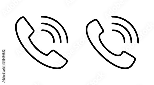 Call icon vector. telephone sign and symbol. phone icon. contact us