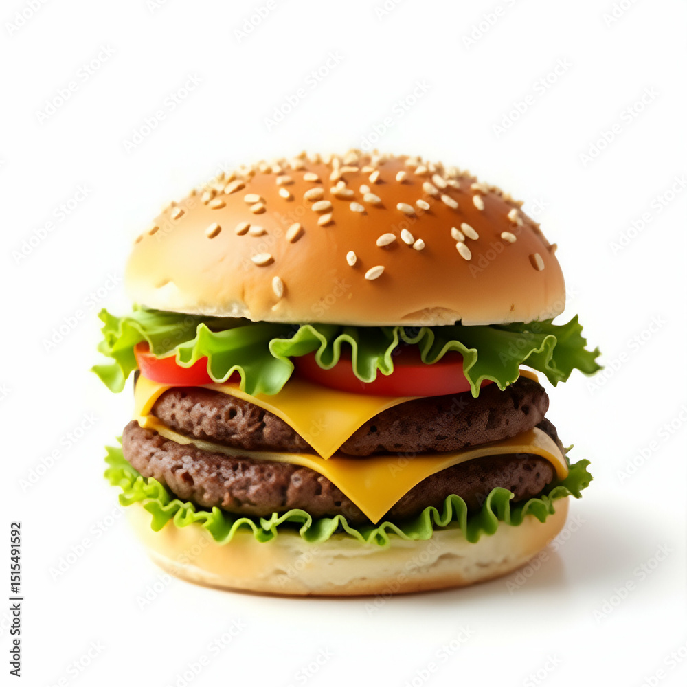 Contemporary Burger Design: High-Resolution Vector for Restaurant Menus & E-Commerce, Featuring Realistic Ingredients & Soft Shadows, Perfect for Marketing Visuals. Contemporary Burger Design: High-Resolution Vector for Restaurant Menus & E-Commerce, Featuring Realistic Ingredients & Soft Shadows, Perfect for Marketing Visuals.